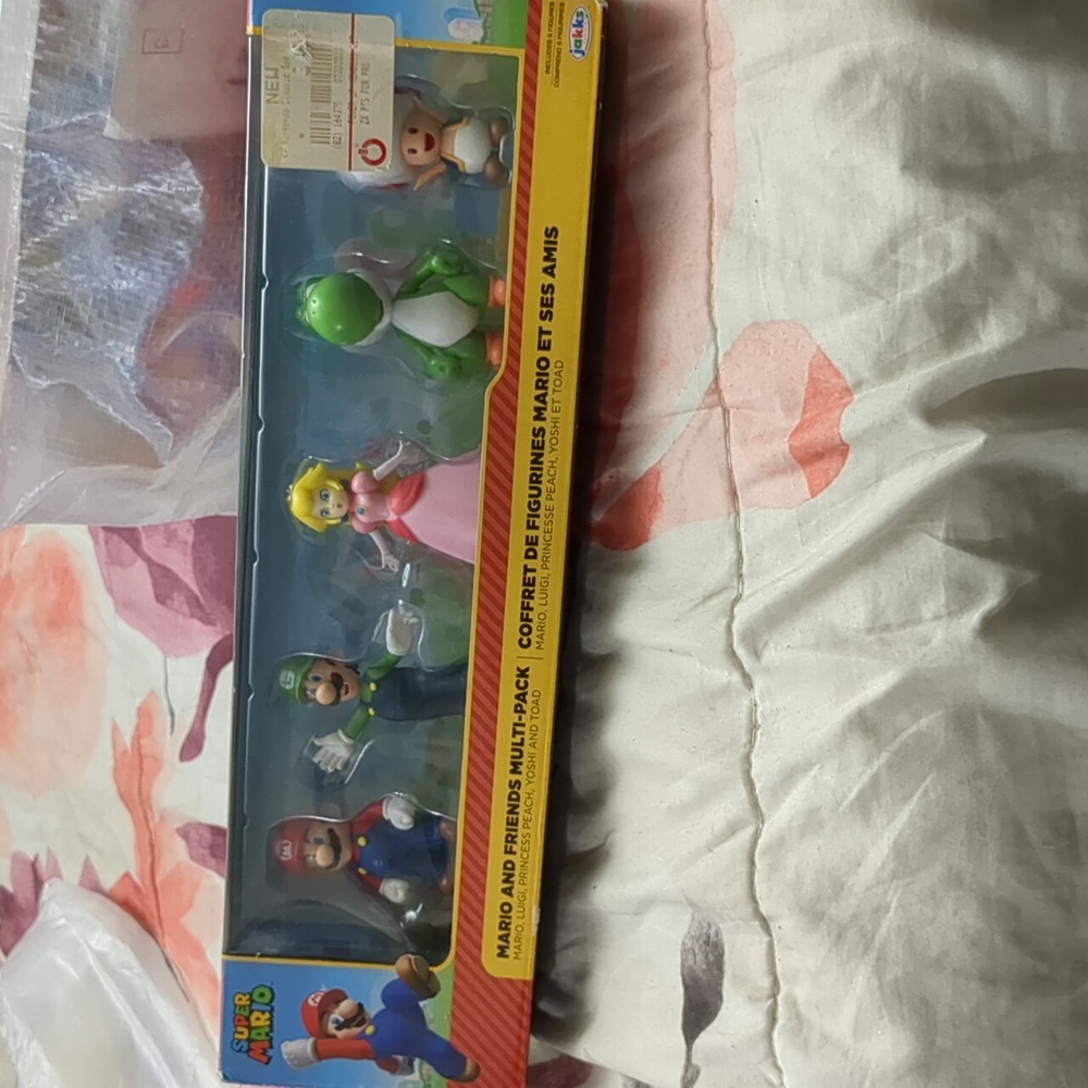 Mario and friends multipack Mario Luigi princess peach Yoshi and toad characters